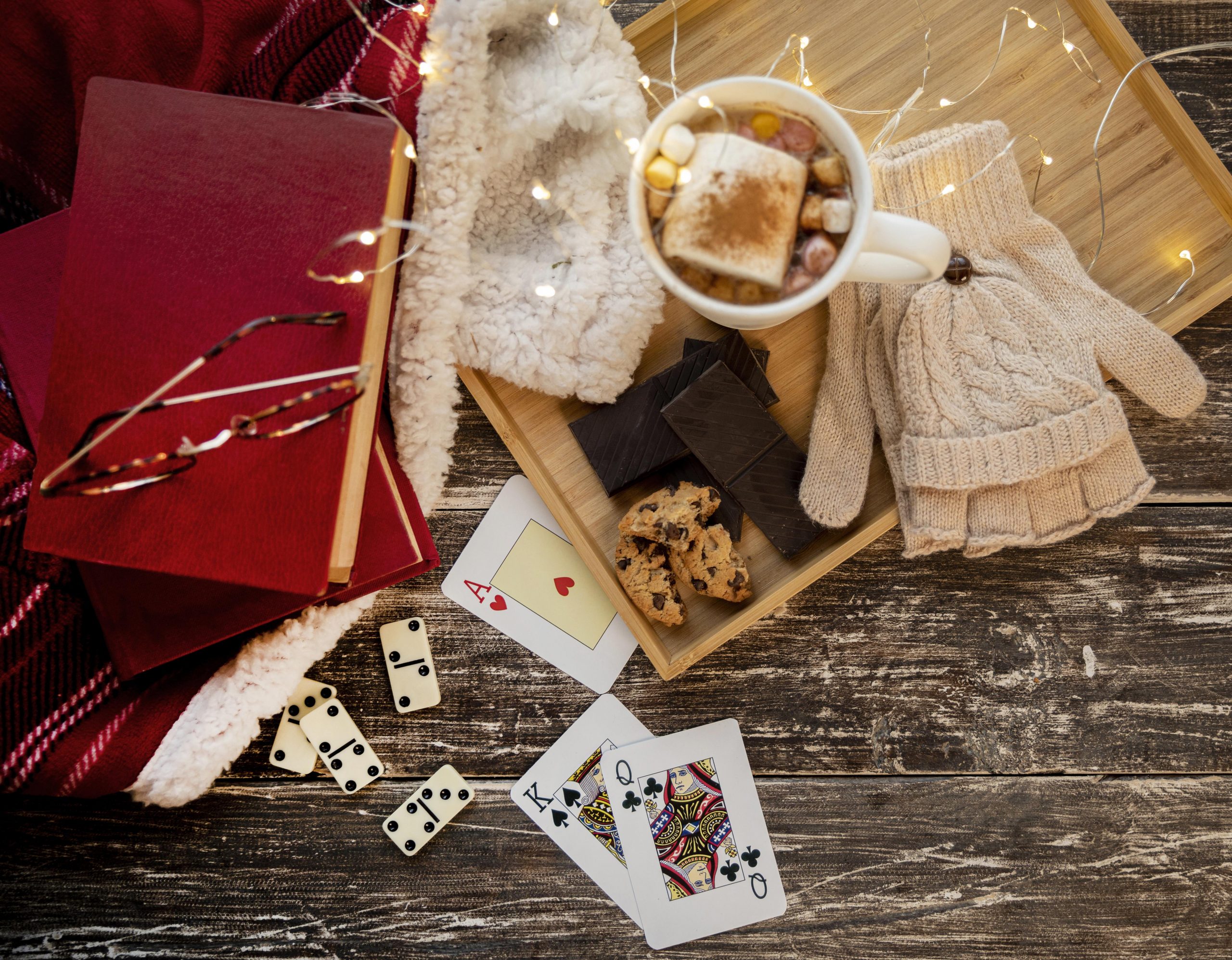 Lapin illat lautapelien: lämpö kahvilasta kylätaloon