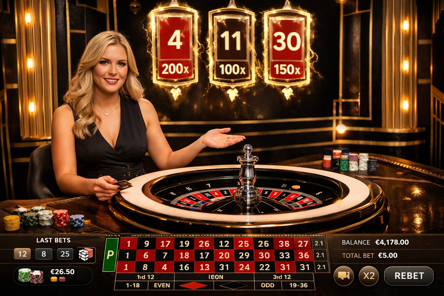 Livekasinon parhaat puolet